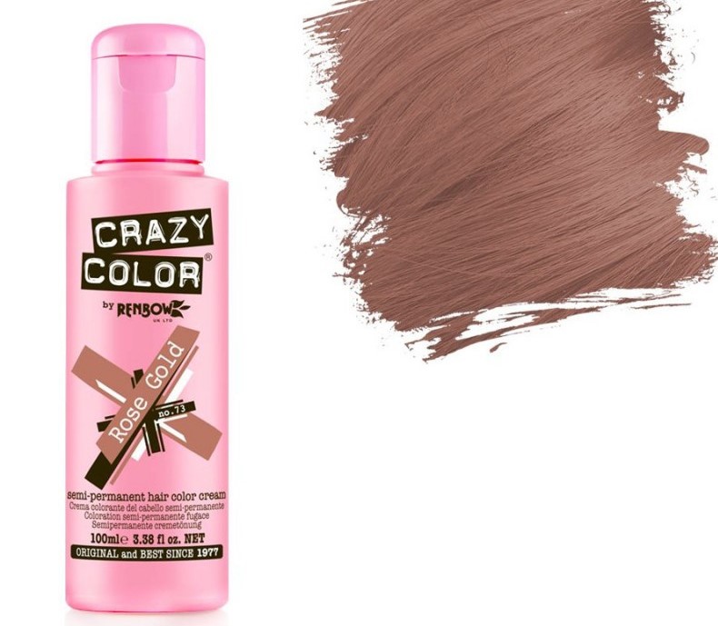 Crazy Color tinta colore crema vegetale colorante capelli semipermanente